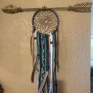 Handcrafted Dreamcatcher with Arrow